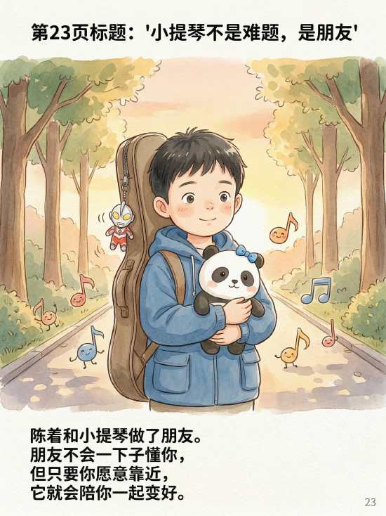 陈着和小提琴做朋友第 23 页